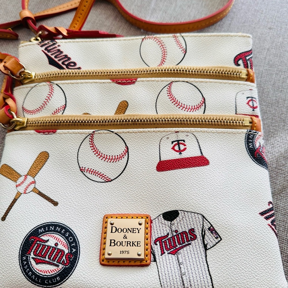 Dooney & Bourke Minnesota Twins cross body.